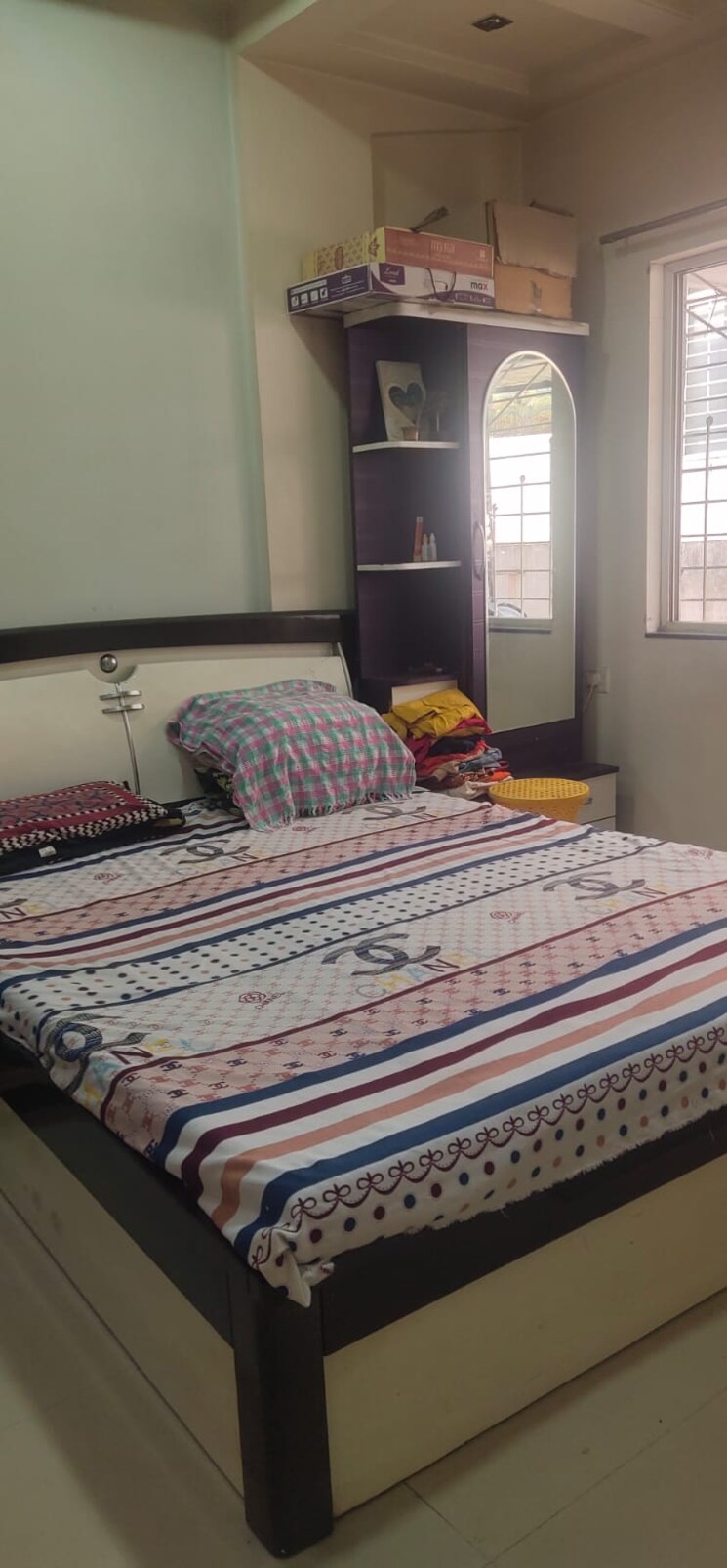 Bedroom, abc-chs 2 Bedroom 1100 Sq.Ft. Apartment In Nigdi Pune 7044170