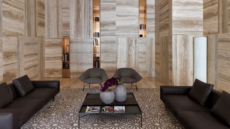 Living Room, m3m-skywalk 3 Bedroom 2018 Sq.Ft. Apartment In Sector 74 Gurgaon 7044250