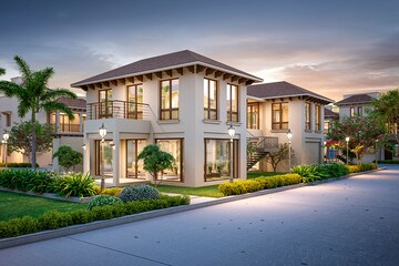 3 BHK Villa – Exterior View View at Kasindra - for Sale