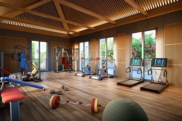 Gym in 4 BHK Villa at Kasindra – for Sale