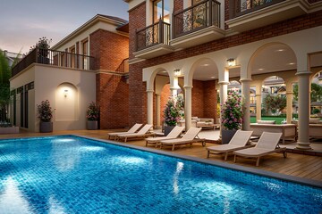 4 BHK Villa – Exterior View View at Kasindra - for Sale