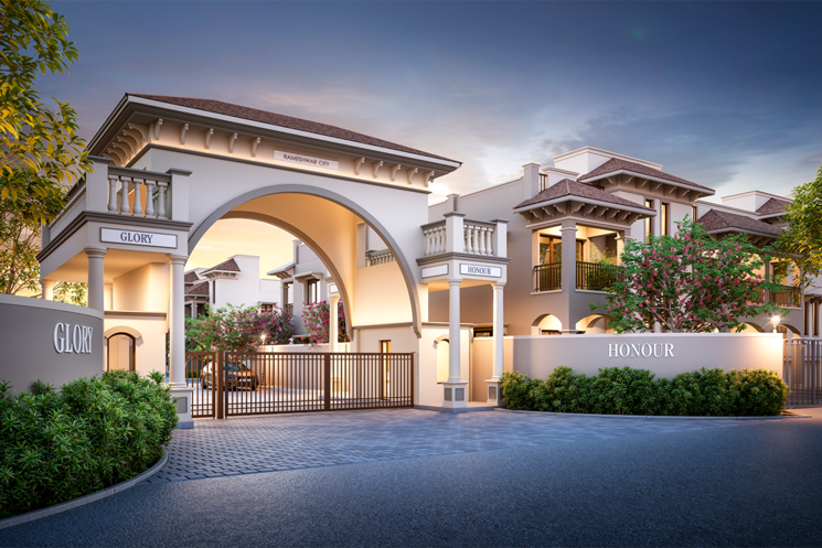 Exterior View, kasindra 4 Bedroom 1908 Sq.Ft. Villa In Kasindra Ahmedabad 7044636