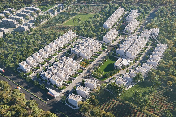 Exterior View, kasindra 2 Bedroom 2799 Sq.Ft. Villa In Kasindra Ahmedabad 7044792