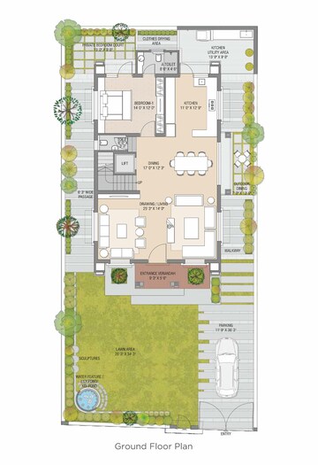 Master Plan in 5 BHK Villa at Kasindra – for Sale