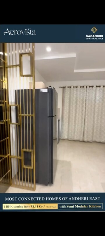 Living Room in 2 BHK Apartment at Andheri East – for Sale