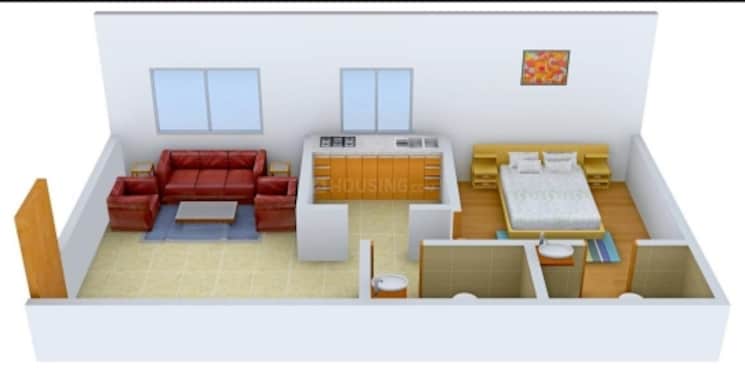Floor Plan, navkar-manisha 2 Bedroom 551 Sq.Ft. Apartment In Dahisar East Mumbai 7048166