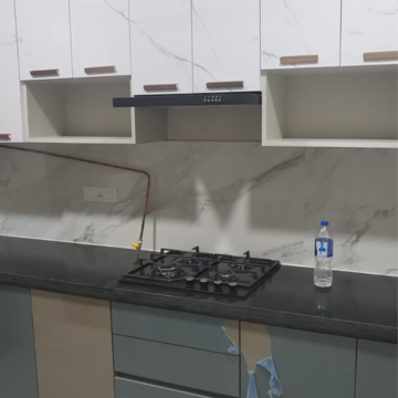 Kitchen in 2 BHK Apartment at M3M Skywalk, Sector 74 – for Rent