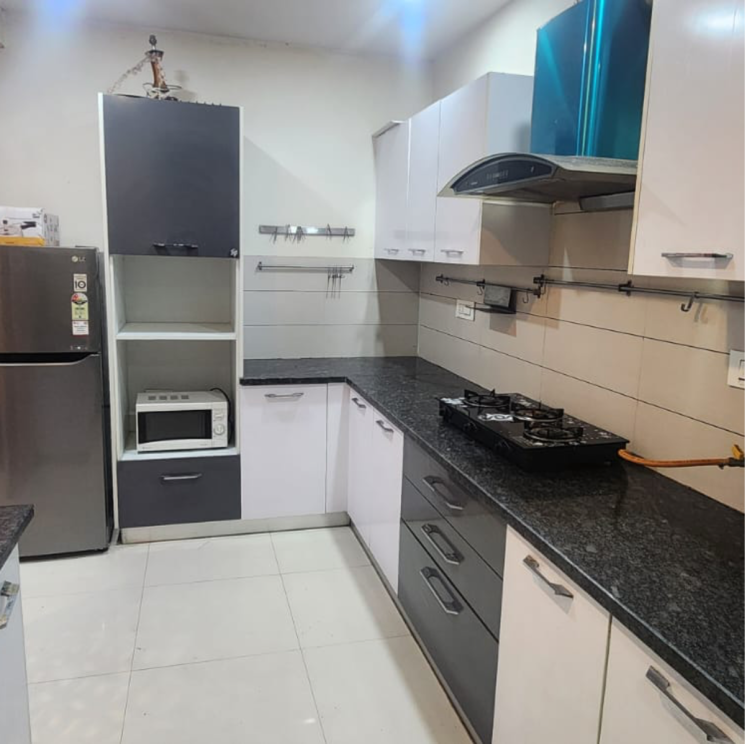 Kitchen, paradigm-business-hermitage-park 3 Bedroom 1560 Sq.Ft. Apartment In Dhakoli Zirakpur 7049730