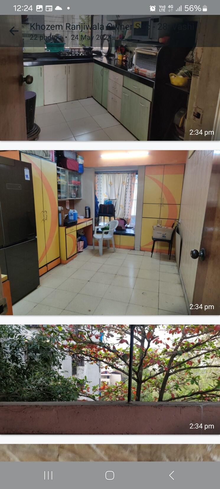 Room, sunrise-chs-vashi 3 Bedroom 1350 Sq.Ft. Apartment In Vashi Sector 28 Navi Mumbai 7050013