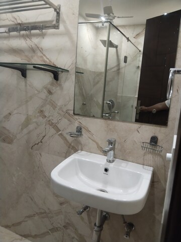 Bathroom in 3 BHK Builder Floor at Navjeevan Vihar – for Sale