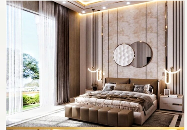 Bedroom, chitrakoot 4 Bedroom 3500 Sq.Ft. Villa In Chitrakoot Jaipur 7050584