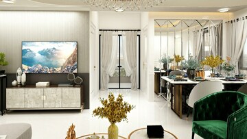 Living Room in 3 BHK Apartment at Tamando – for Sale