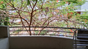 Balcony in 2 BHK Apartment at Chandan Garden, Nibm Road – for Rent