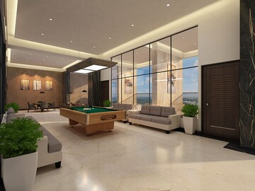 Building Lobby in 2 BHK Apartment at Majestique Evolvus, Kharadi – for Sale