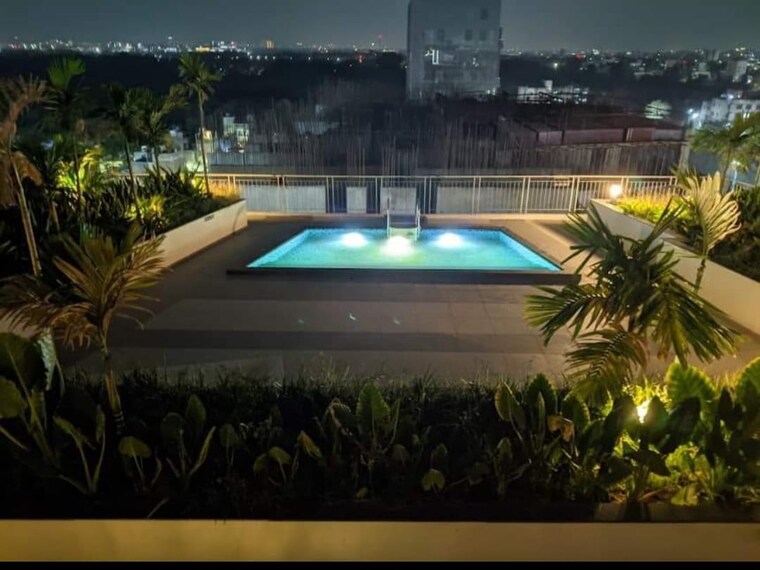 Swimming Pool, naiknavare-eminence-saga 4 Bedroom 3500 Sq.Ft. Apartment In Viman Nagar Pune 7051289