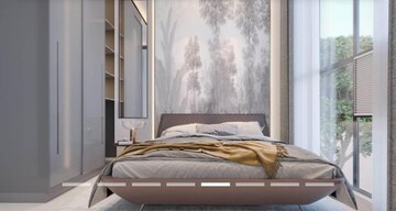 Bedroom in 2 BHK Apartment at Raghav Paradise, Borivali East – for Sale
