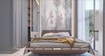Bedroom in 1 BHK Apartment at Raghav Paradise, Borivali East – for Sale