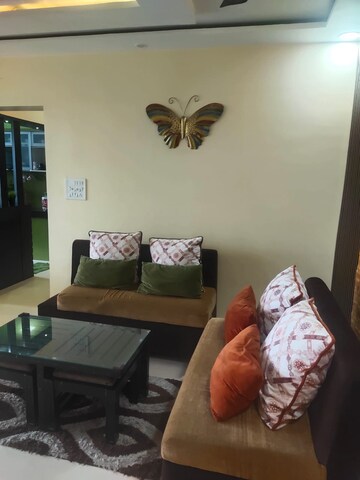 Living Room in 1 BHK Apartment at Nandivali Hill View, Dombivli East – for Sale
