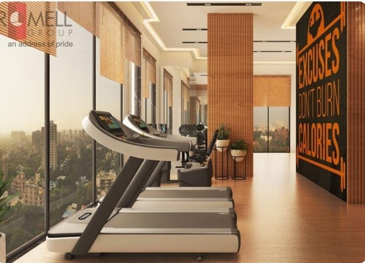 Gym, romell-serene 3 Bedroom 845 Sq.Ft. Apartment In Borivali West Mumbai 7052038