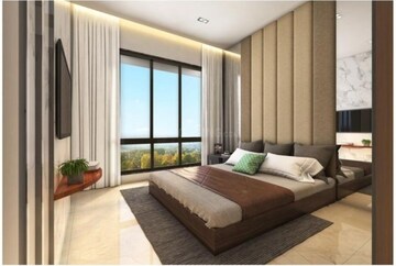 Bedroom in 2 BHK Apartment at Romell Allure, Borivali East – for Sale