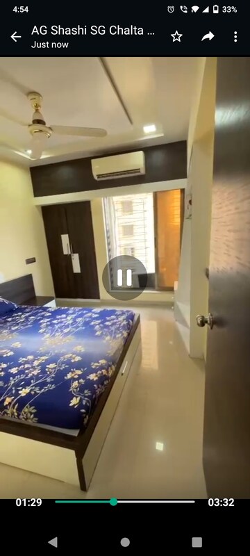 Bedroom in 3 BHK Apartment at Unique Shanti Skyline 2, Mira Road – for Sale