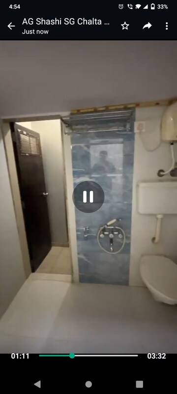 Bathroom in 3 BHK Apartment at Unique Shanti Skyline 2, Mira Road – for Sale