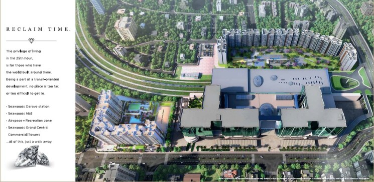 Exterior View, l-t-seawoods-residences-phase-2 2 Bedroom 700 Sq.Ft. Apartment In Seawoods Navi Mumbai 7052520