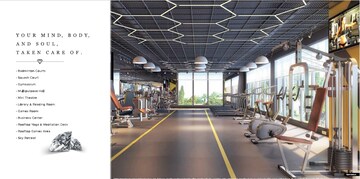 Gym in 3 BHK Apartment at L&T Seawoods Residences Phase 2, Seawoods – for Sale