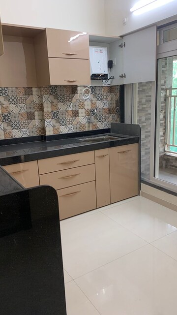 Kitchen in 1 BHK Apartment at Cosmos Enclave, Kasarvadavali – for Sale