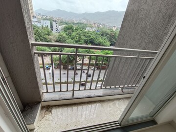 Balcony in 1 BHK Apartment at Ashar Metro Towers, Vartak Nagar – for Sale