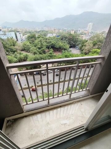 Balcony in 1 BHK Apartment at Ashar Metro Towers, Vartak Nagar – for Sale