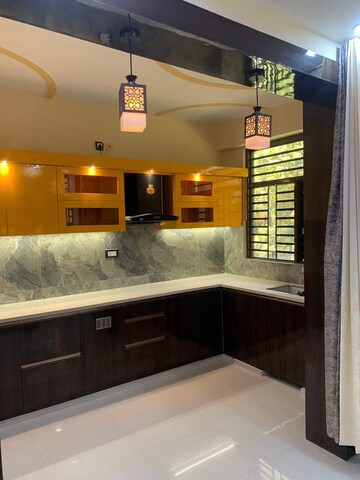 Kitchen in 3 BHK Apartment at Meerut Cantt – for Sale