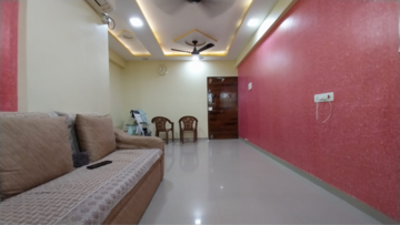Living Room in 2 BHK Apartment at 5P Bhagwati Heritage, Kamothe Sector 21 – for Sale