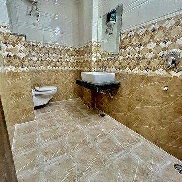 Bathroom in 3 BHK Builder Floor at Peer Mucchalla – for Sale