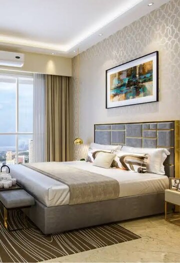 Bedroom in 2 BHK Apartment at Prateek Grand City, Siddharth Vihar – for Sale