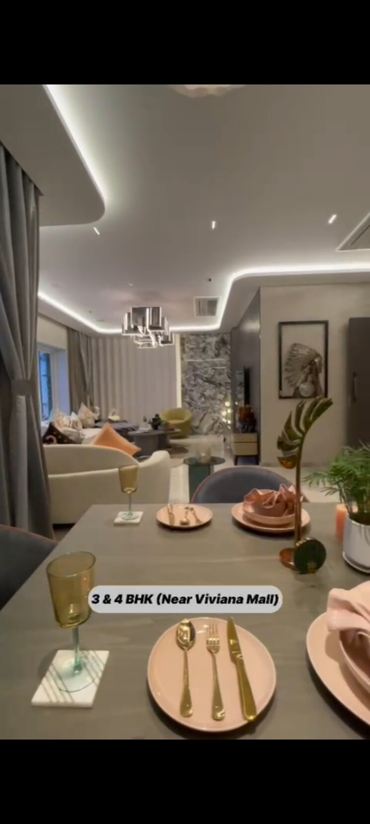 Living Room, sheth-avalon 4 Bedroom 1891 Sq.Ft. Apartment In Laxmi Nagar Thane 7054272