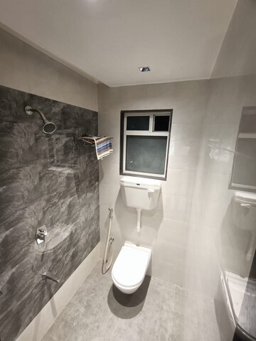 Bathroom in 1 BHK Apartment at Charms Global City, Ambernath East – for Sale