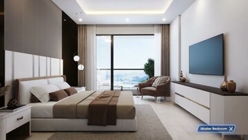Bedroom in 4 BHK Apartment at Godrej Zenith, Sector 89 – for Sale