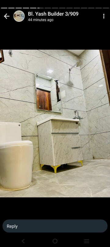 Bathroom in 3 BHK Builder Floor at Vasundhara Sector 5 – for Sale