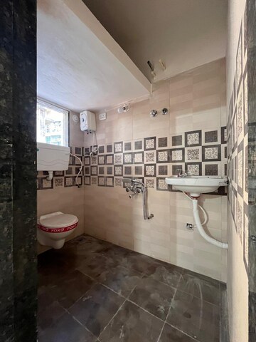 Bathroom in 2 BHK Apartment at Shree Padmanabh Parth, Virar West – for Sale