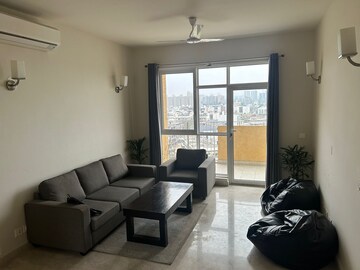 Living Room in 4 BHK Apartment at Hero Homes Phase 2, Sector 104 – for Sale