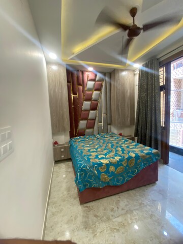 Bedroom in 2 BHK Builder Floor at Mohan Garden – for Sale