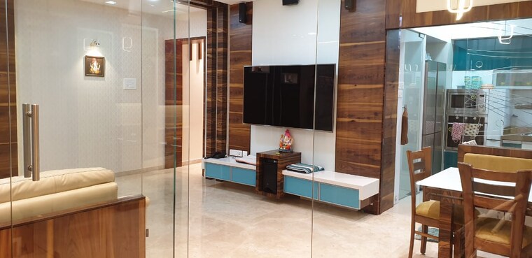 Living Room, dosti-group-imperia 3 Bedroom 1205 Sq.Ft. Apartment In Manpada Thane 7056150