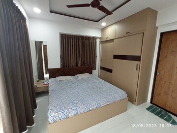 Master Bedroom in 3 BHK Apartment at Adajan – for Sale