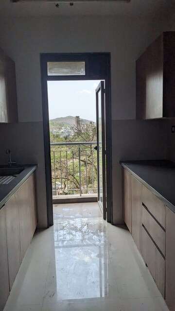 Kitchen in 2 BHK Apartment at Lodha Splendora, Ghodbunder Road – for Sale