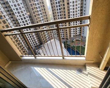 Balcony in 1 BHK Apartment at Sunteck One World, Naigaon East – for Sale