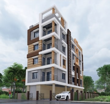 3 BHK Apartment – Exterior View View at New Town - for Sale