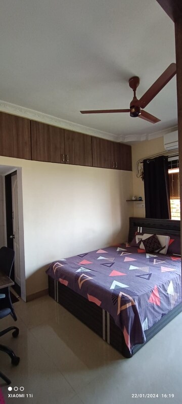 Bedroom in 2 BHK Apartment at Rajhans Kshitij, Vasai West – for Sale
