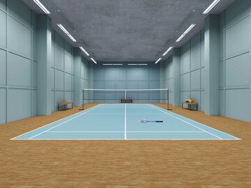 Building Lobby in 2.5 BHK Apartment at Golden Kalpavriksha, Bahadurpally – for Sale