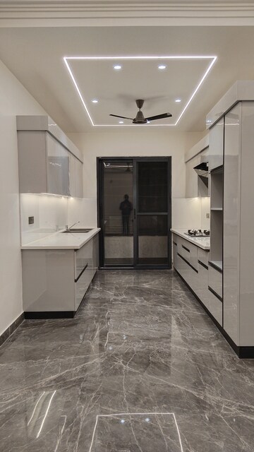 Kitchen in 4 BHK Builder Floor at Eleven Parkview, Vasundhara Sector 10 – for Sale